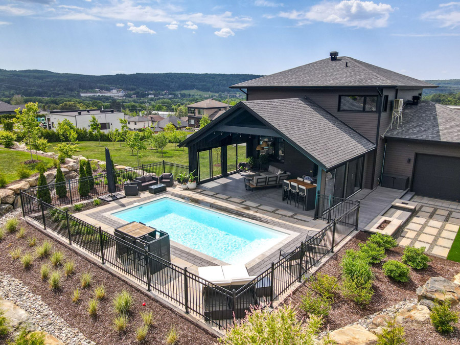 Installation et vente de piscine creusée Chicoutimi